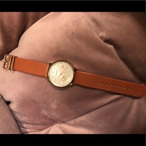 Fossil Leather Band Watch